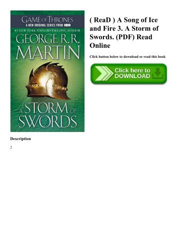 A Song Of Ice And Fire Free Ebook Download