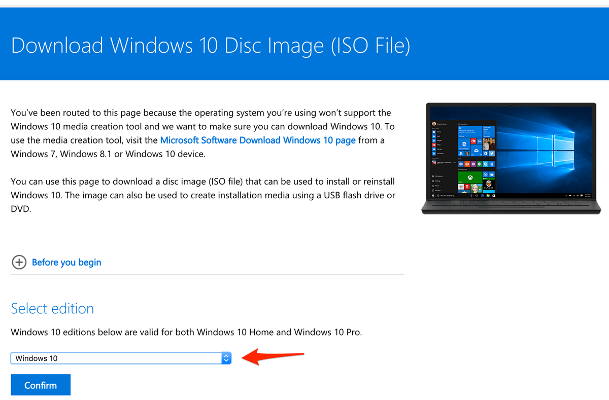 Windows 10 iso download 64-bit